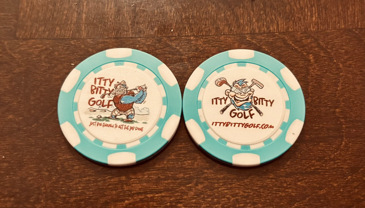Poker Chip Ball Markers