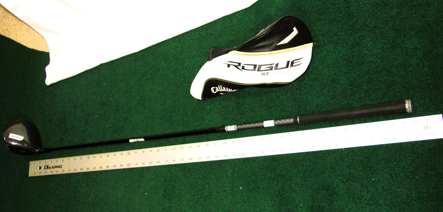 Brand Spanking New Callaway Rogue Max LS 9* Driver with Tensei AV White 75 Gram X-Flex Shaft